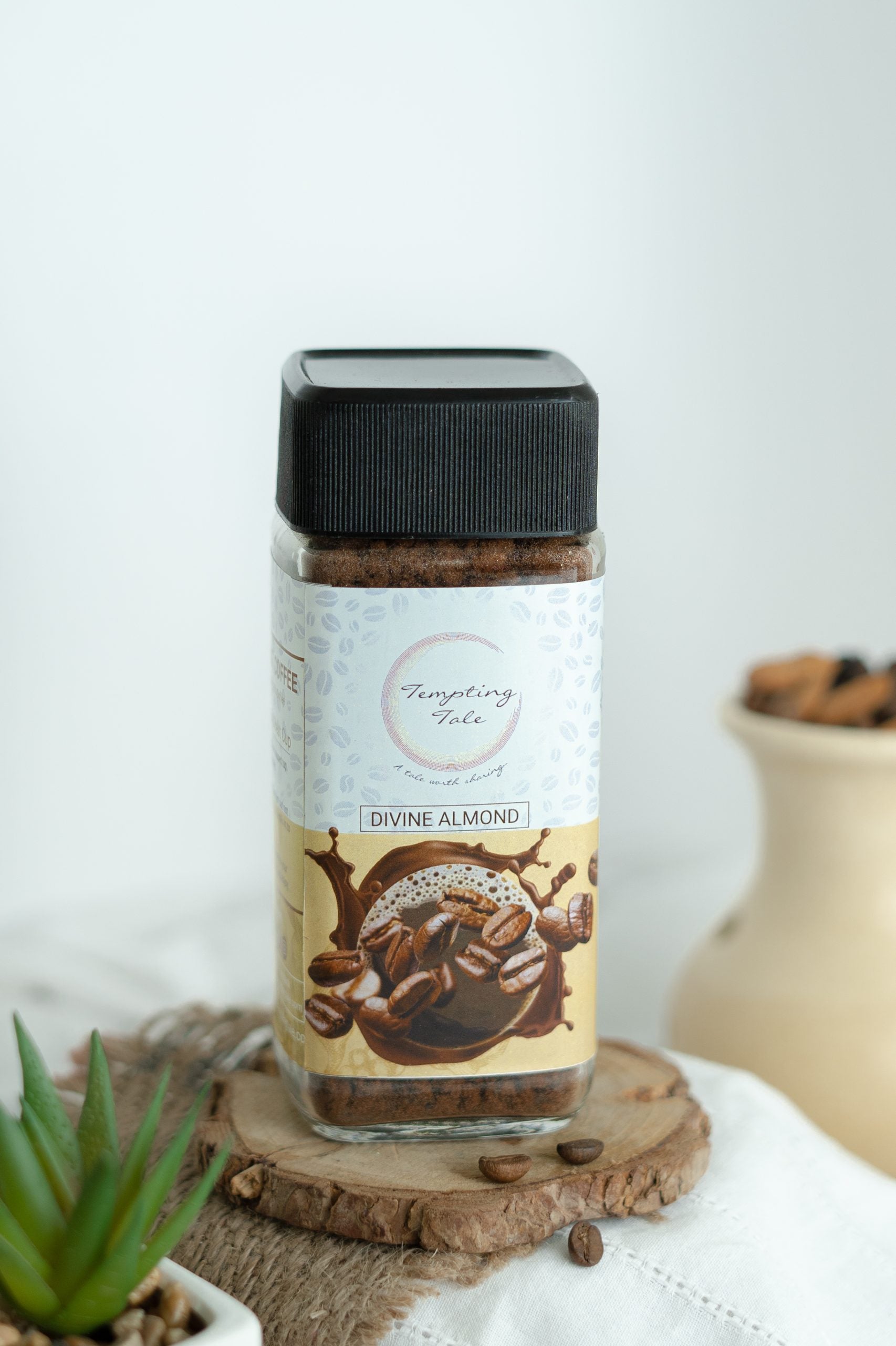 DIVINE ALMOND | FLAVOURED INSTANT COFFEE