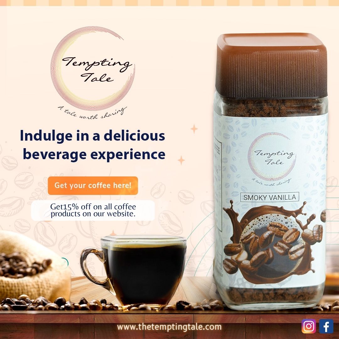 SMOKY VANILLA | FLAVOURED INSTANT COFFEE