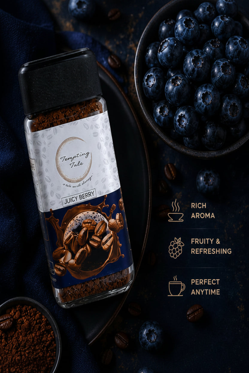 JUICY BERRY | FLAVOURED INSTANT COFFEE