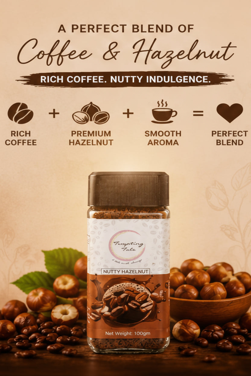NUTTY HAZELNUT | FLAVOURED INSTANT COFFEE