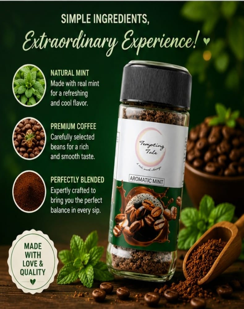 AROMATIC MINT | FLAVOURED INSTANT COFFEE