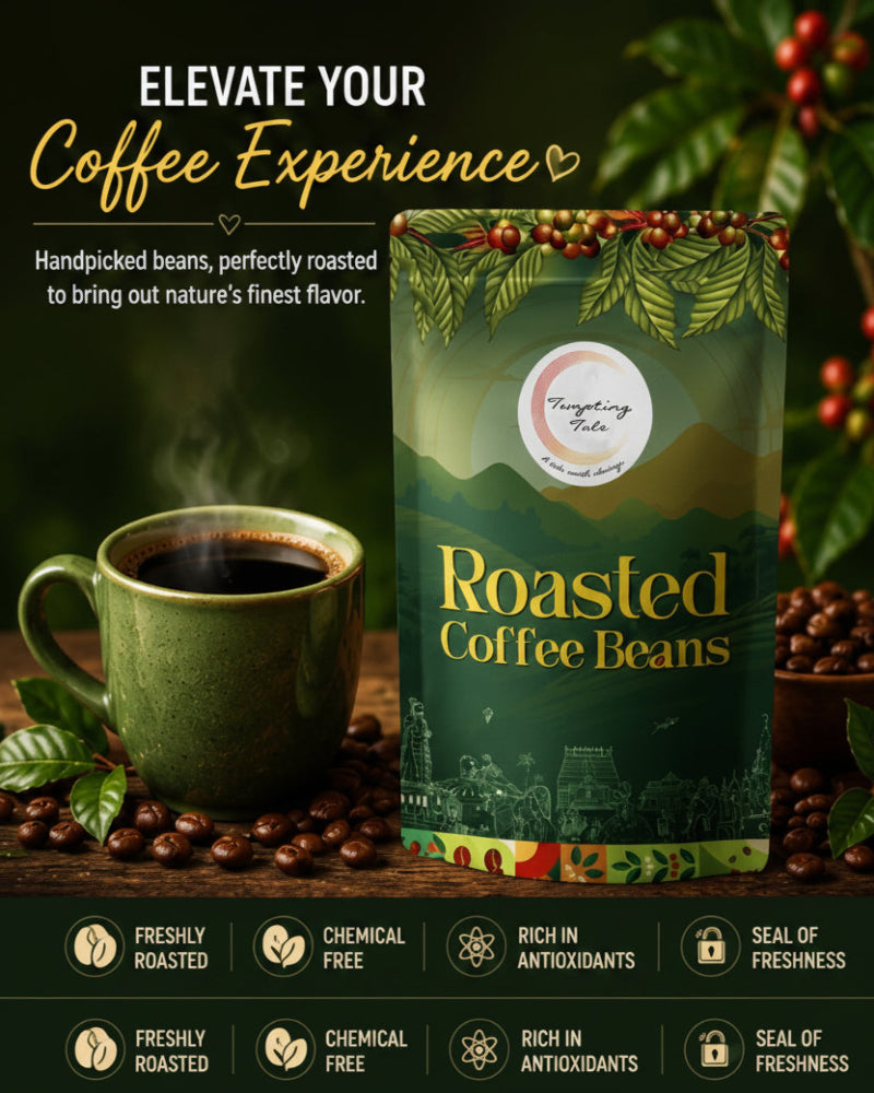 70% Arabica Beans and 30% Robusta Beans