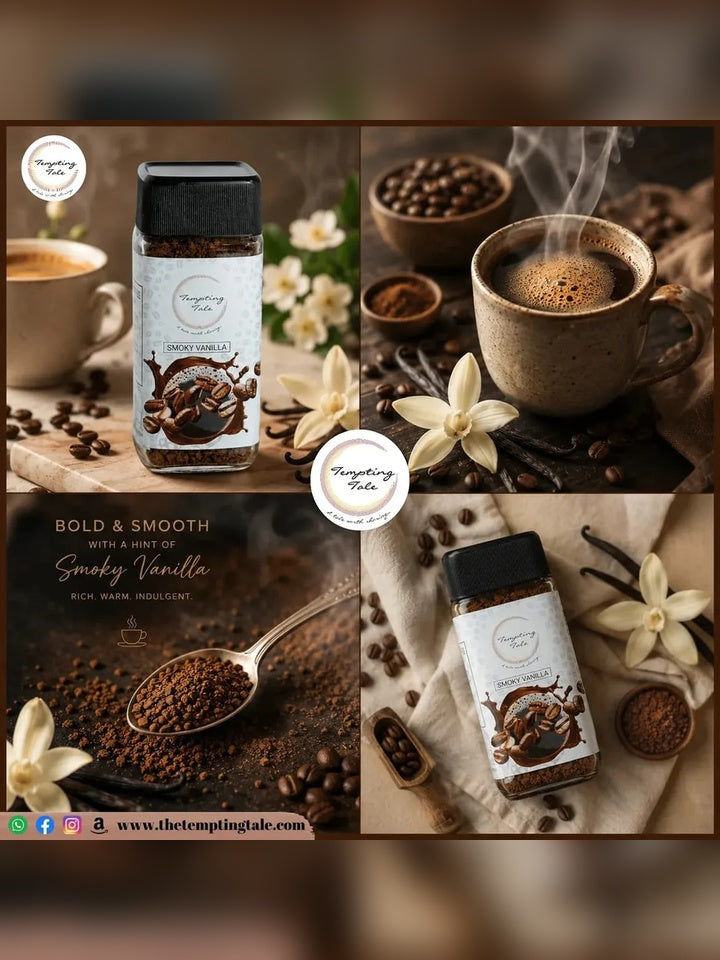 SMOKY VANILLA | FLAVOURED INSTANT COFFEE